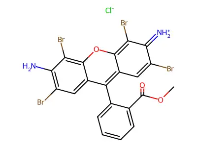 四溴罗丹明123 structure