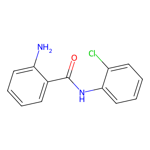 2-Amino-N-(2-chlorophenyl)benzamide structure
