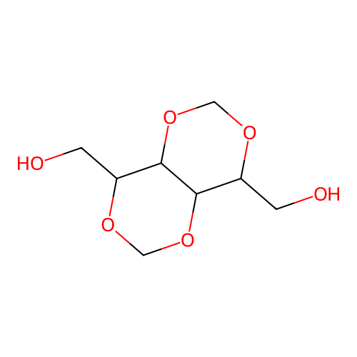 1,3,5,7-Tetraoxadecalin 4,8-dimethanol structure