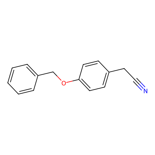 4-Benzyloxyphenylacetonitrile structure