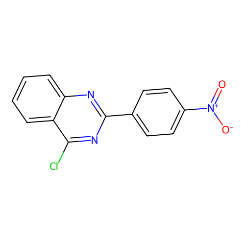 4-Chloro-2-(4-nitrophenyl)quinazoline structure