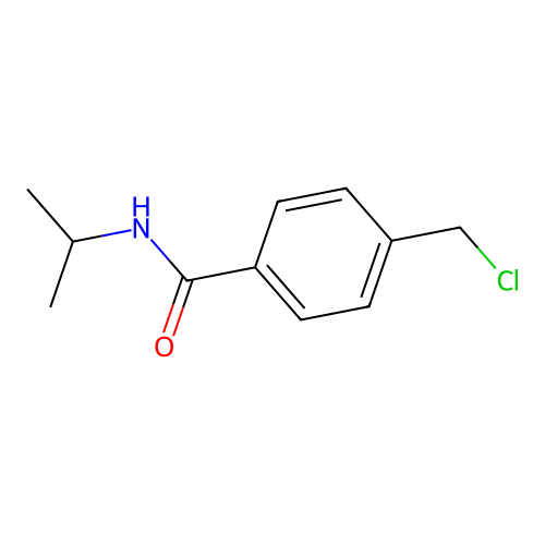 4-(Chloromethyl)-N-(isopropyl)benzamide structure