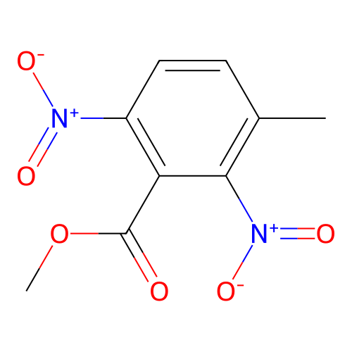 Methyl 3-methyl-2,6-dinitrobenzoate structure