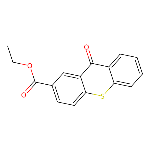 ethyl 9-oxo-9H-thioxanthene-2-carboxylate structure