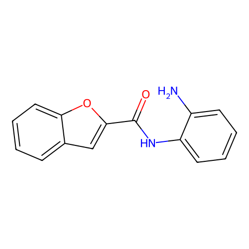 N-(2-aminophenyl)-1-benzofuran-2-carboxamide structure