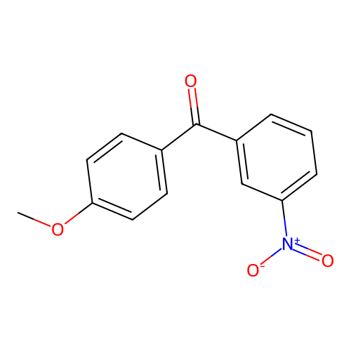 (4-Methoxyphenyl)(3-nitrophenyl)methanone structure