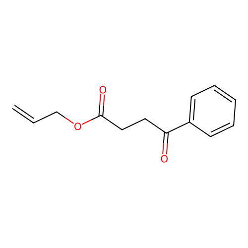 Prop-2-enyl 4-oxo-4-phenylbutanoate structure