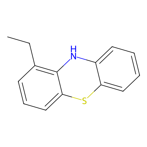 10H-Phenothiazine, 1-ethyl- structure