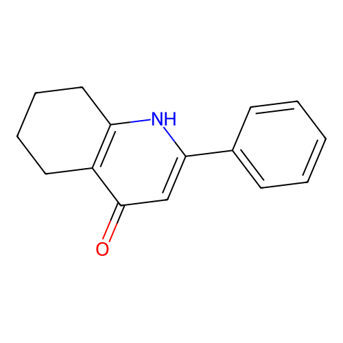 4(1H)-Quinolone, 5,6,7,8-tetrahydro-2-phenyl- structure