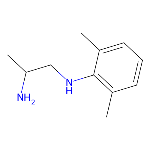 1-(2,6-Dimethylphenyl-amino)-2-amino-propane structure