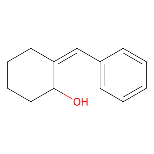 2-Benzylidenecyclohexan-1-ol structure