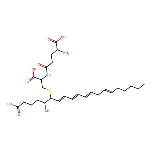 Leukotriene F4 structure