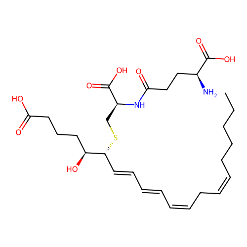 Leukotriene F4 structure