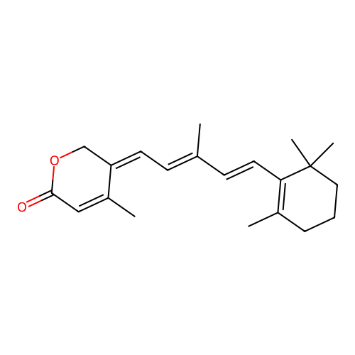 12-Hydroxymethylretinoic acid delta-lactone structure