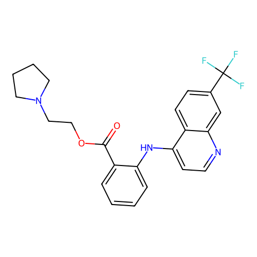 Florifenine structure