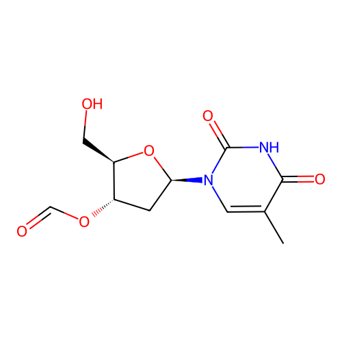 3'-O-formylT structure
