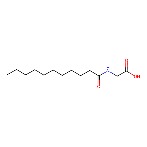 N-Undecanoylglycine structure