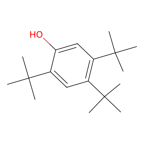 2,4,5-Tri-tert-butylphenol structure
