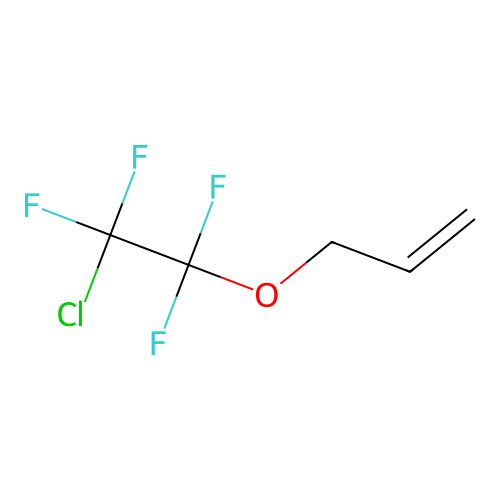 3-(2-Chloro-1,1,2,2-tetrafluoroethoxy)propene structure