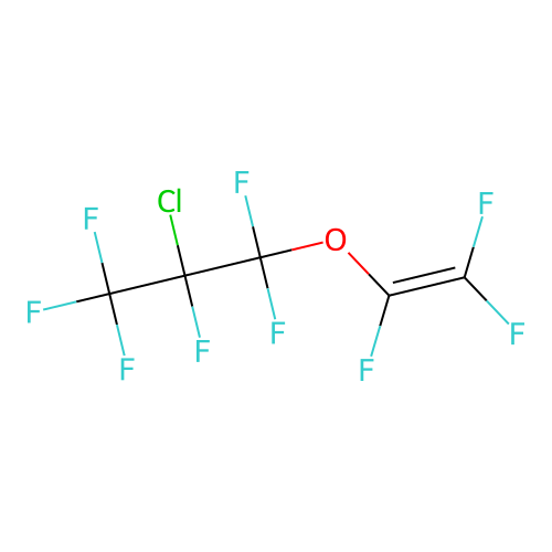 2-Chloro-1,1,1,2,3,3-hexafluoro-3-[(trifluorovinyl)oxy]propane structure
