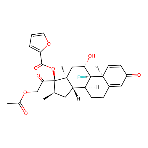 Dexamethasone acefurate structure