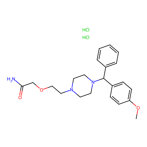 2-(2-(4-( acetamidedihydrochloride structure