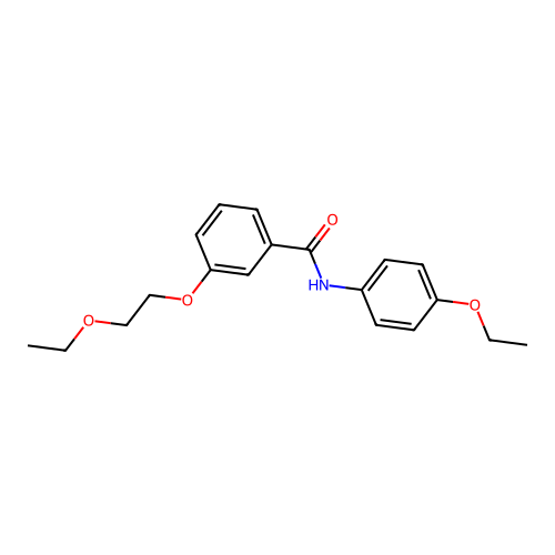 3-(2-ethoxyethoxy)-N-(4-ethoxyphenyl)benzamide structure