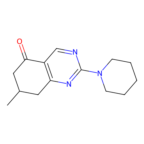 7-Methyl-2-piperidyl-6,7,8-trihydroquinazolin-5-one structure