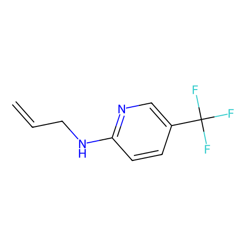 n-Allyl-5-(trifluoromethyl)pyridin-2-amine structure