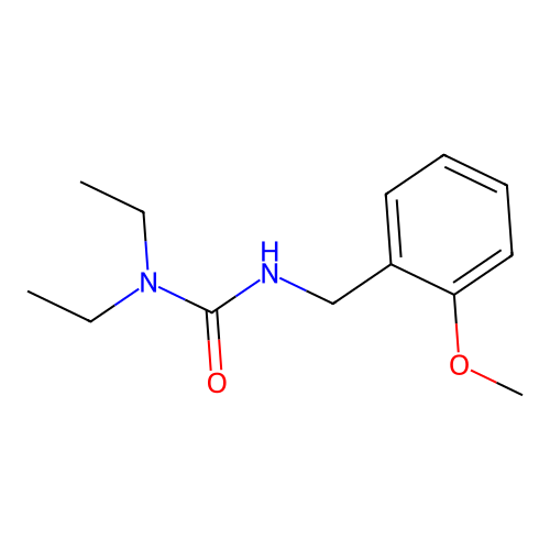 1,1-Diethyl-3-(2-methoxybenzyl)urea structure