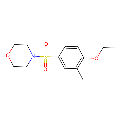 4-(4-Ethoxy-3-methylphenyl)sulfonylmorpholine structure