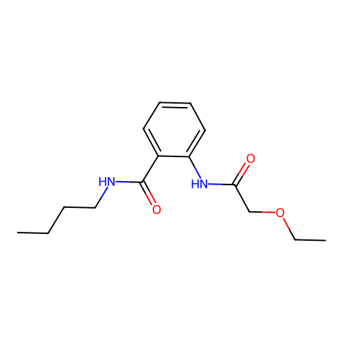 N-butyl-2-[(2-ethoxyacetyl)amino]benzamide structure