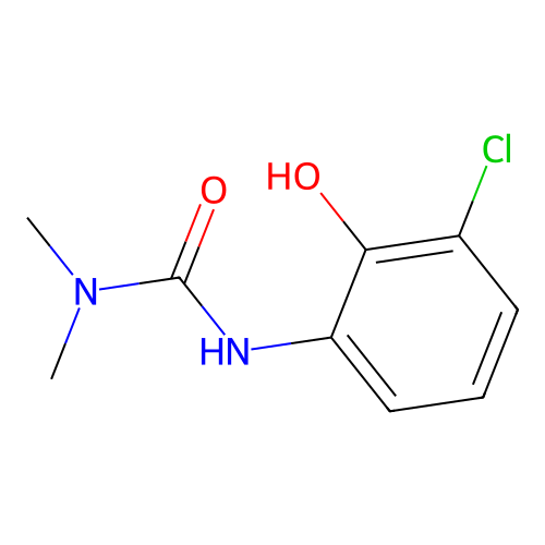 3-(3-Chloro-2-hydroxyphenyl)-1,1-dimethylurea structure