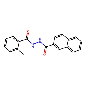 2'-(2-Methylbenzoyl)-2-naphthohydrazide structure