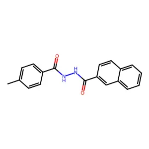 2'-(4-Methylbenzoyl)-2-naphthohydrazide structure