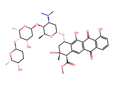 Auramycin F structure
