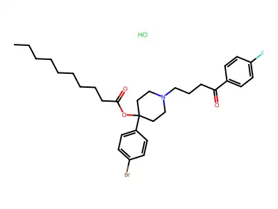 Bromperidol Decanoate structure