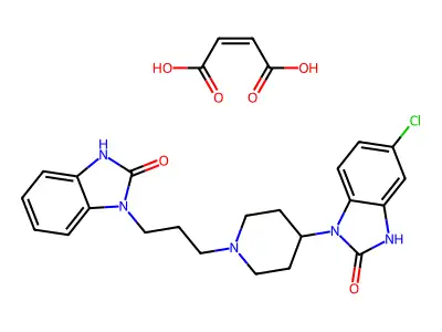 Domperidone Maleate structure