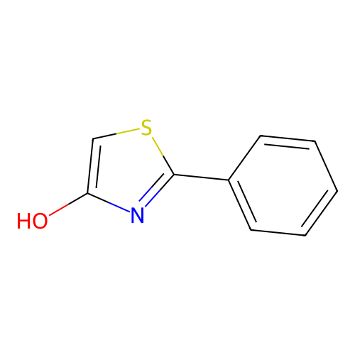 2-Phenyl-1,3-thiazol-4-ol structure