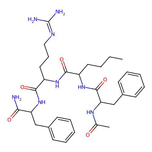NAc-FnorLRF-酰胺 structure