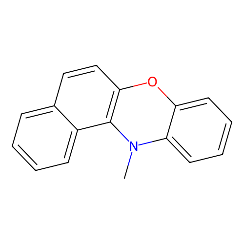 12H-Benzo(a)phenoxazine, 12-methyl- structure
