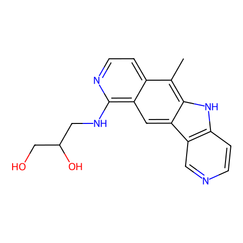 3-[amino]-1,2-propanediol structure