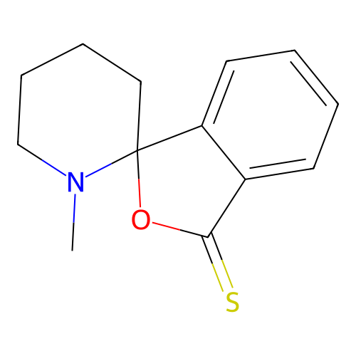 Spiro(benzo(c)thiophene-1(3H),2'-piperidin)-3-one, 1'-methyl- structure