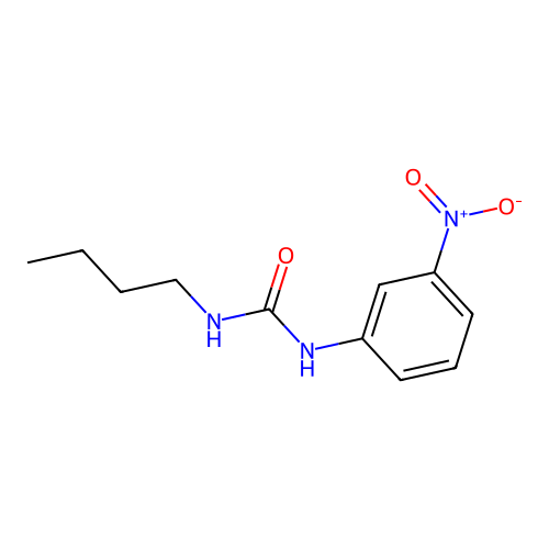 1-Butyl-3-(3-nitrophenyl)urea structure