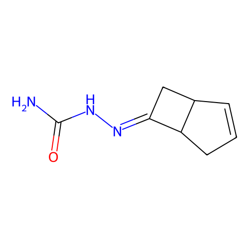 (6-Bicyclo[3.2.0]hept-2-enylideneamino)urea structure