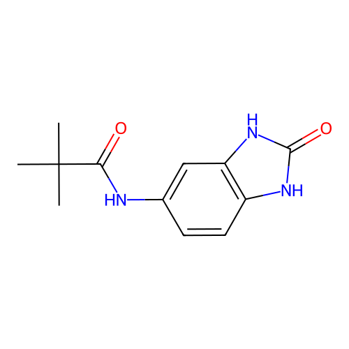 n-(2-Oxo-2,3-dihydro-1h-benzo[d]imidazol-5-yl)pivalamide structure