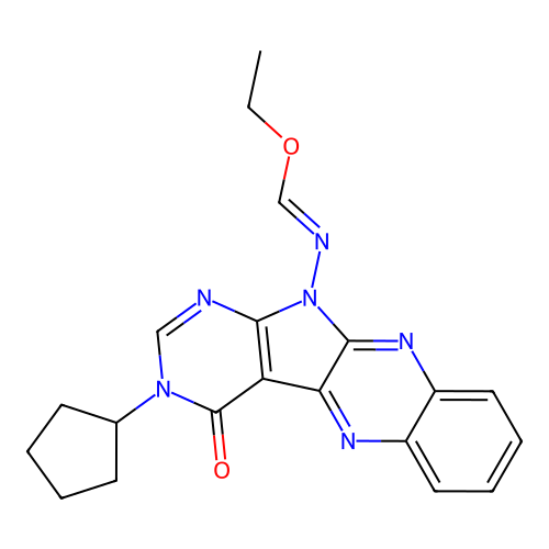 C20H20N6O2 structure