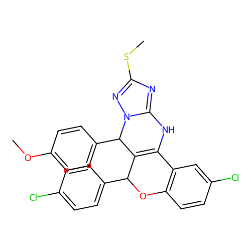 C26H20Cl2N4O2S structure