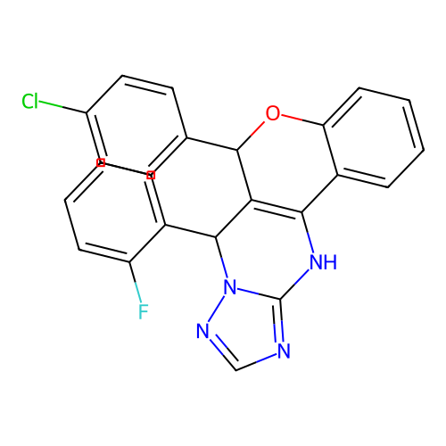 C24H16ClFN4O structure