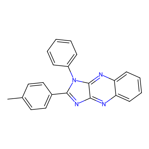 2-(4-methylphenyl)-1-phenyl-1H-imidazo[4,5-b]quinoxaline structure
